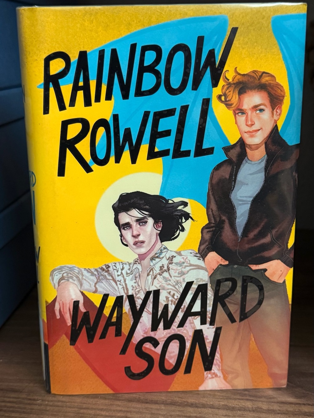 Rainbow Rowell Wayward Son Hardcover - Bright Yellow Cover
